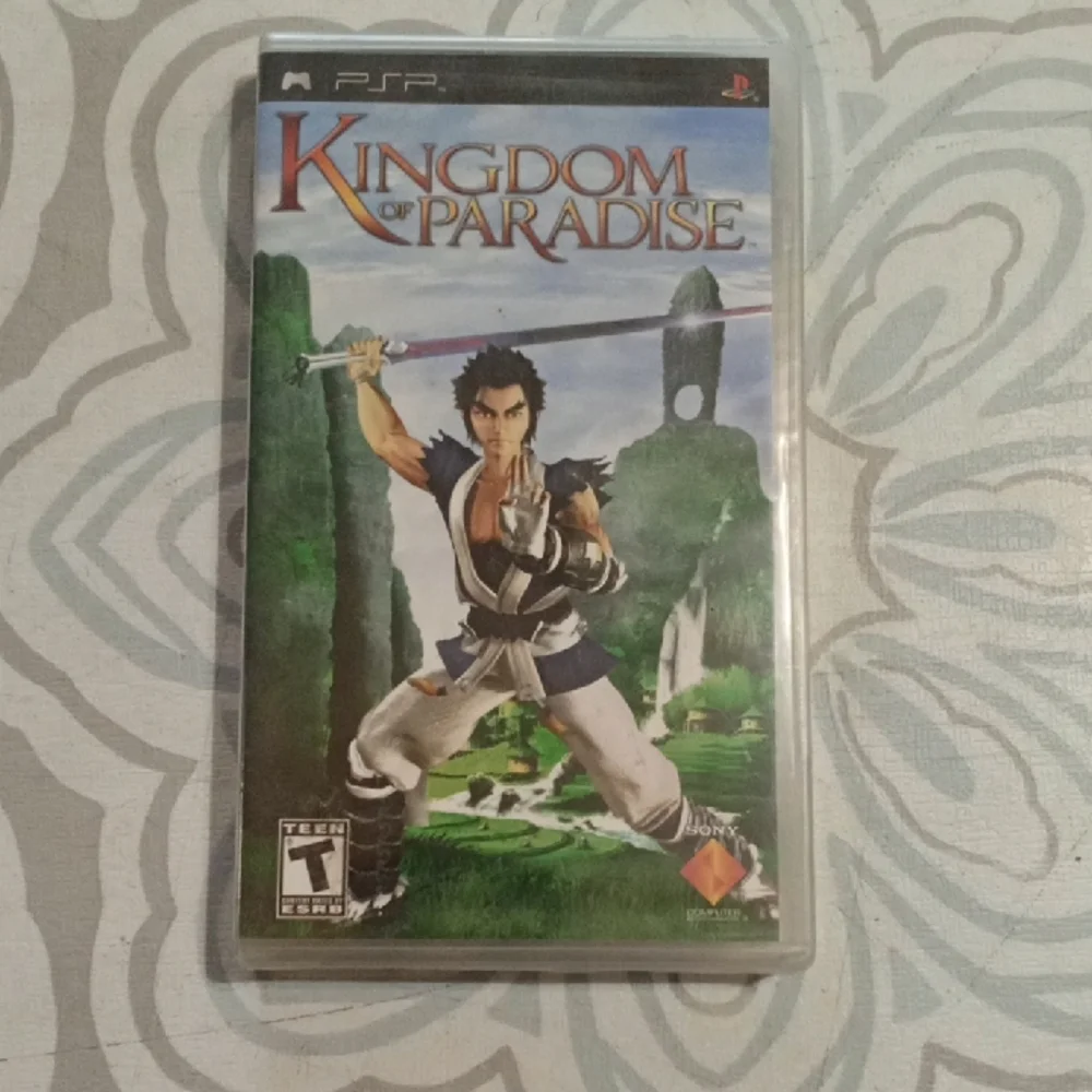 Kingdom of Paradise for - Black Video Game Still sealed UMD PSP PLAYSTATION